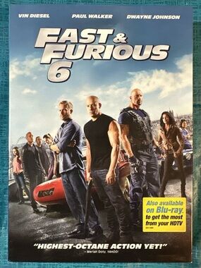 Fast & And Furious 6 DVD Universal Studios Home Entertainment